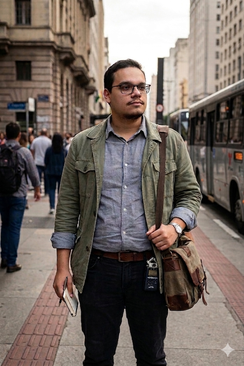 Lucas Monteiro — jornalista e produtor de podcast